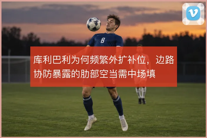库利巴利为何频繁外扩补位,边路协防暴露的肋部空当需中场填